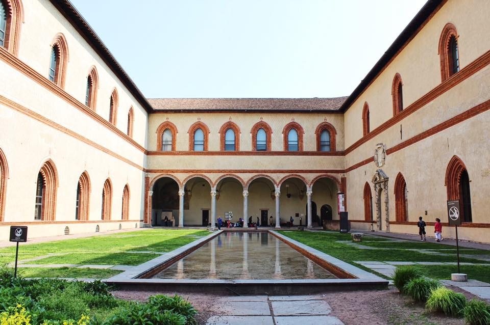 CASTLE GARDEN. This garden is found inside the Sforza Castle in Milan. Photo by Don Kevin Hapal/Rappler  