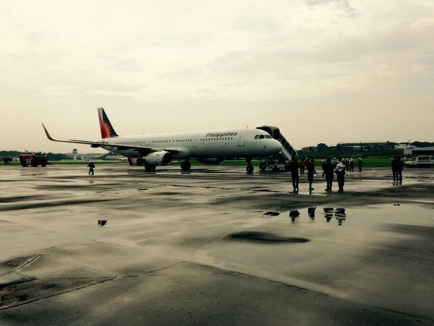 PAL plane with VIPs makes emergency landing in Davao
