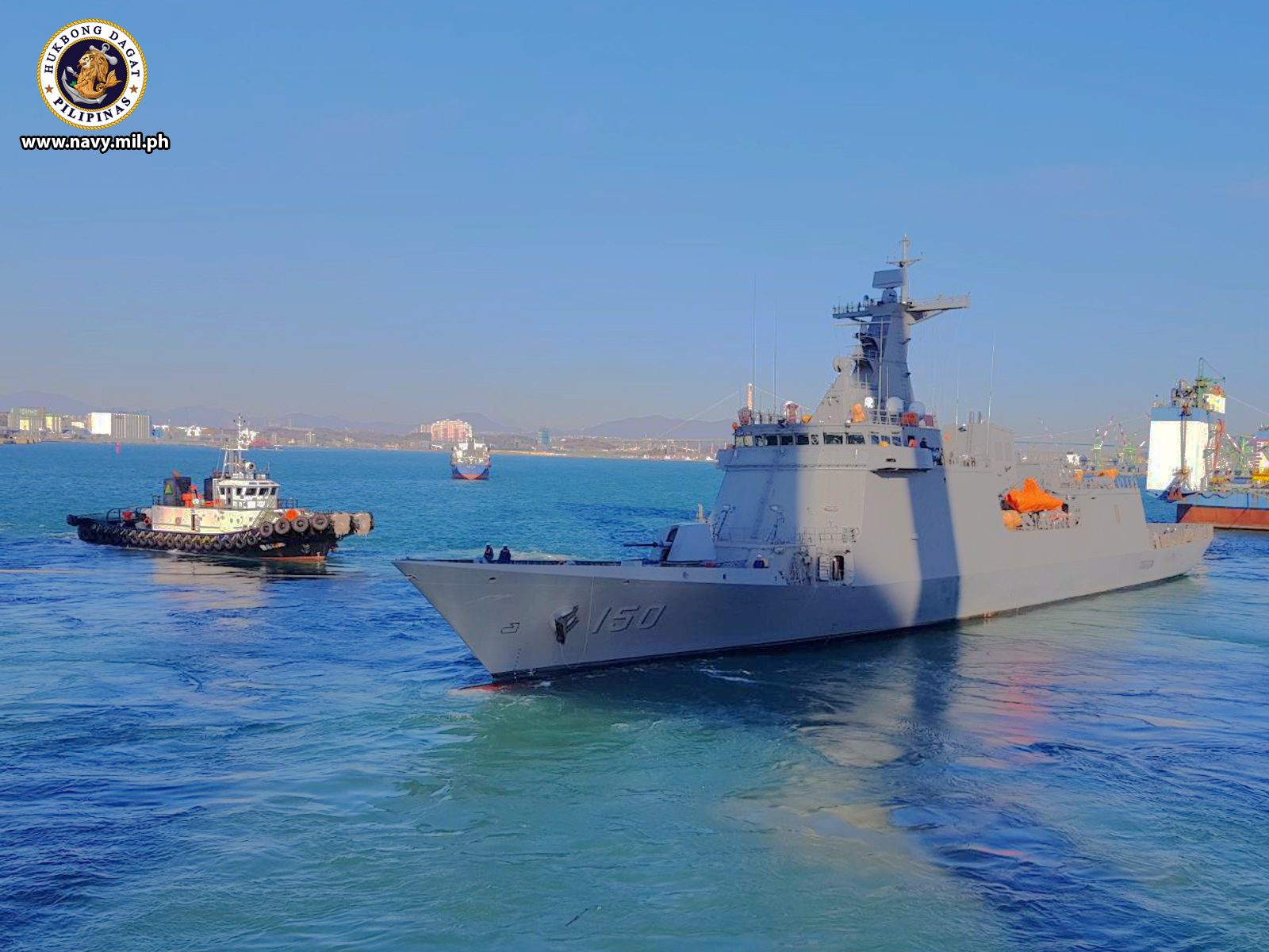 MODERN FRIGATE. The 'multi-mission capable' BRP Jose Rizal will be the Philippine Navy's most powerful warship when it arrives in April or May 2020. Photo from the Philippine Navy
 