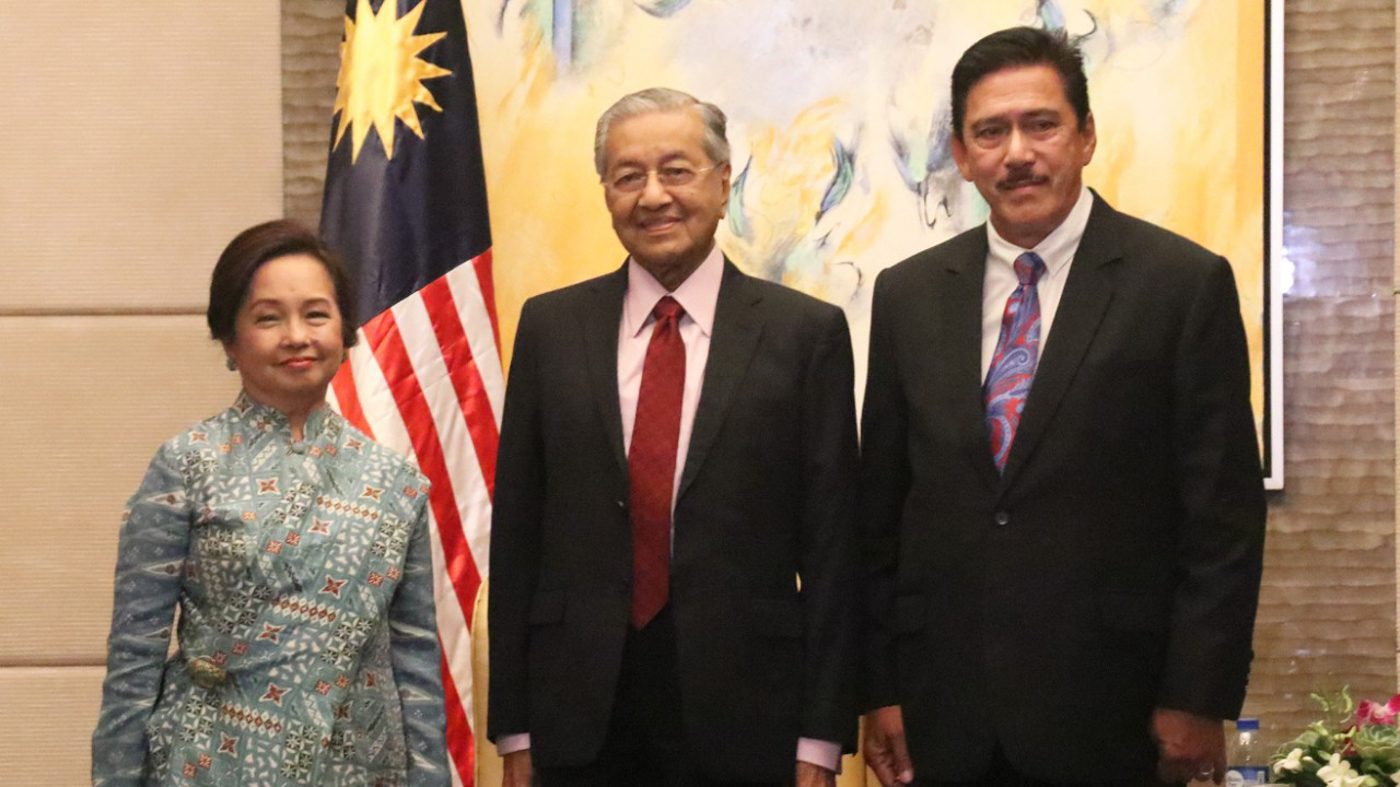 LOOK: PH lawmakers’ ‘very cordial’ meeting with Malaysian PM Mahathir
