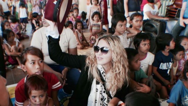 LOOK: Madonna visits children’s shelters before her Manila concert
