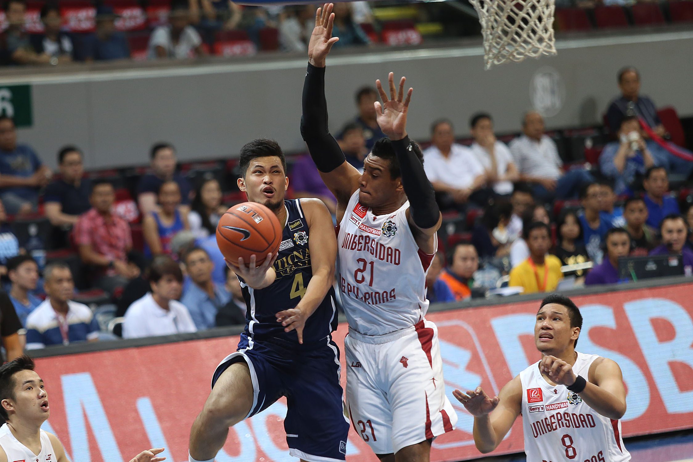 GO-TO GUY. Gelo Alolino will be NU's go-to guy at crunch time. File Photo by Josh Albelda/Rappler  