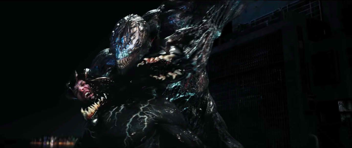 ATTACK. Venom goes out of control. Photo courtesy of Columbia Pictures  