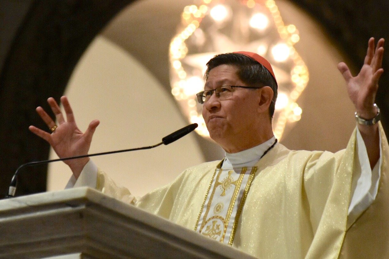 On 1st Simbang Gabi, Cardinal Tagle hits abuse of power