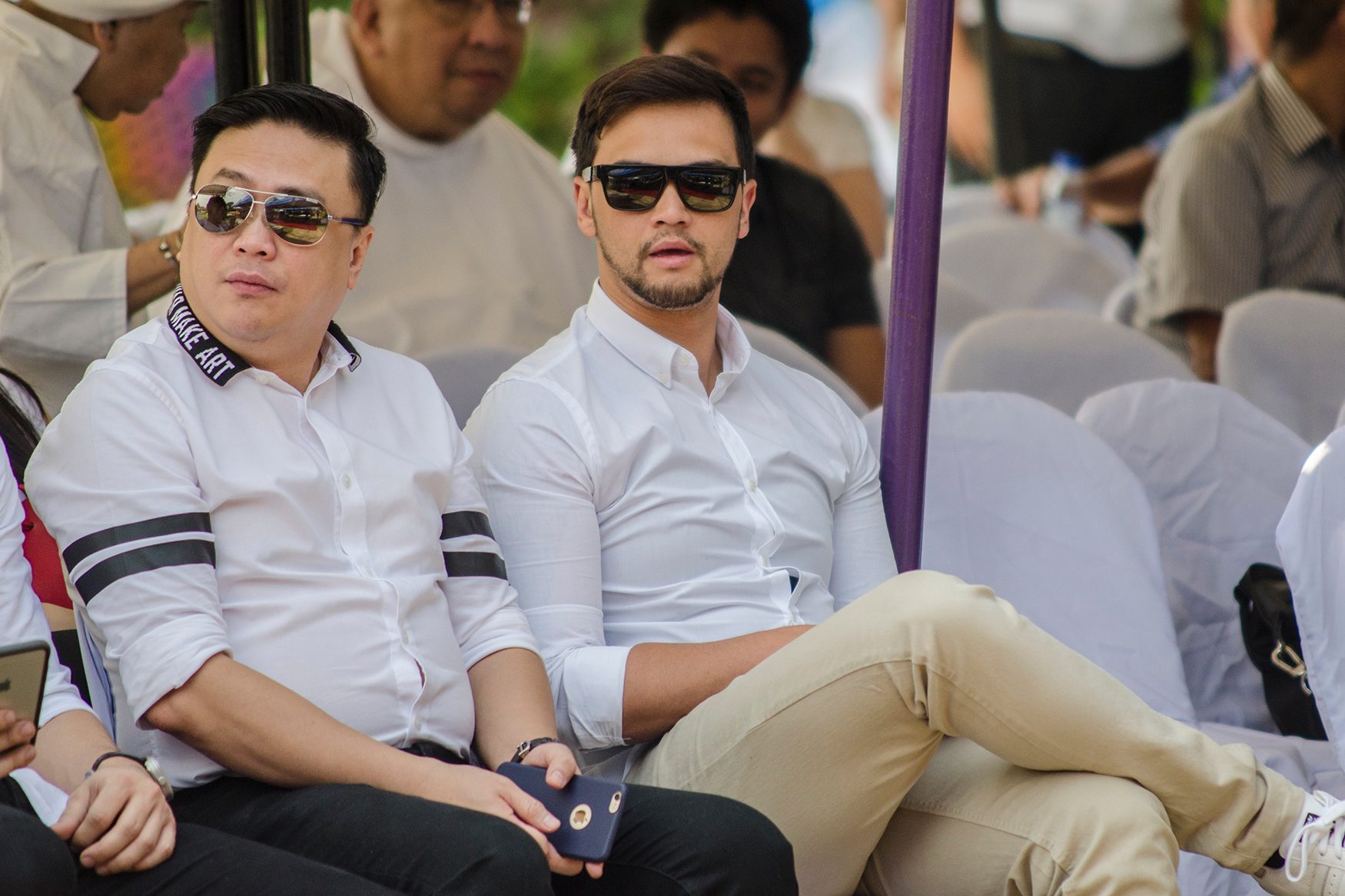 BILLY CRAWFORD. Billy Crawford, who was on Kuya Germs' show, 'That's Entertainment,' said goodbye to his mentor at the January 14 funeral. Photo by Rob Reyes/Rappler  