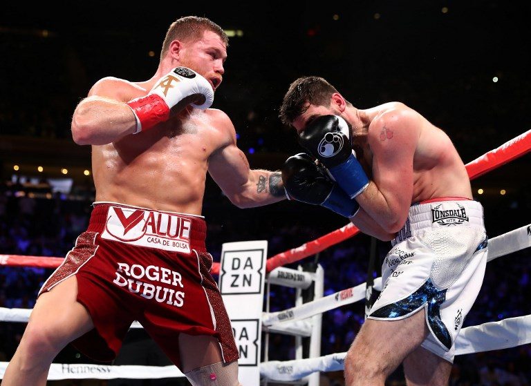 Canelo knocks out Rocky for super middlweight title