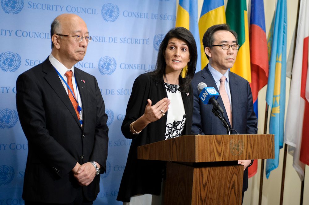 U.S. would talk to N. Korea if missile, nuclear tests stop – Haley