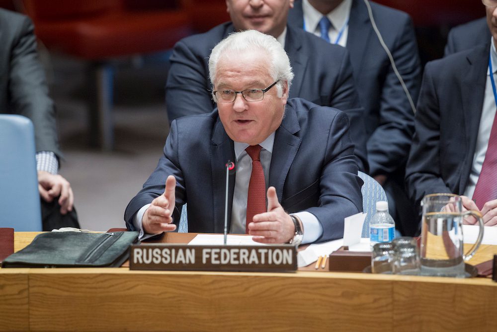 Russia’s UN envoy Vitaly Churkin dead at 64