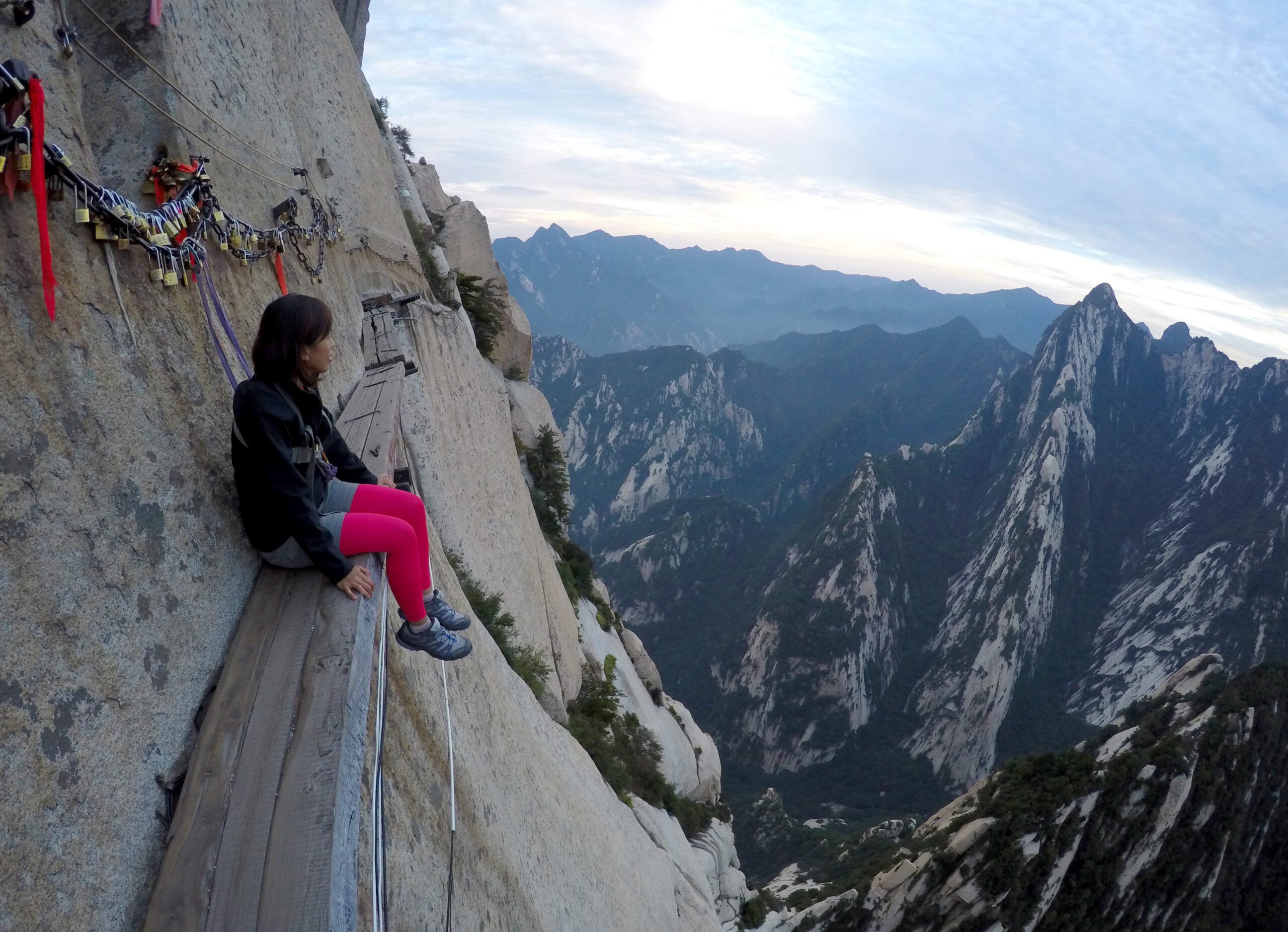 Hiking the ‘Plank Road in the Sky’ of Mount Hua, one of ‘world’s most dangerous trails’