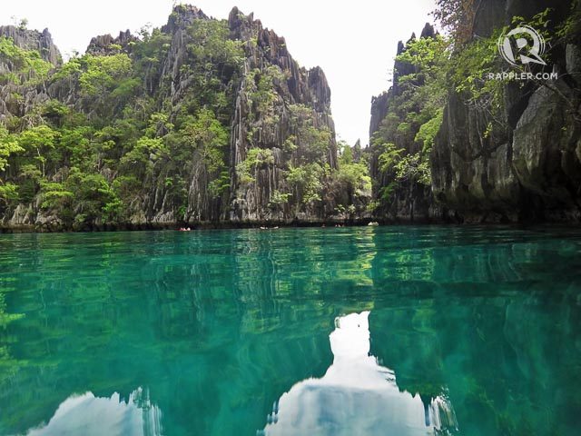 SECOND LAGOON. Savor the stillness in the smaller lagoon’s deep and quiet waters 