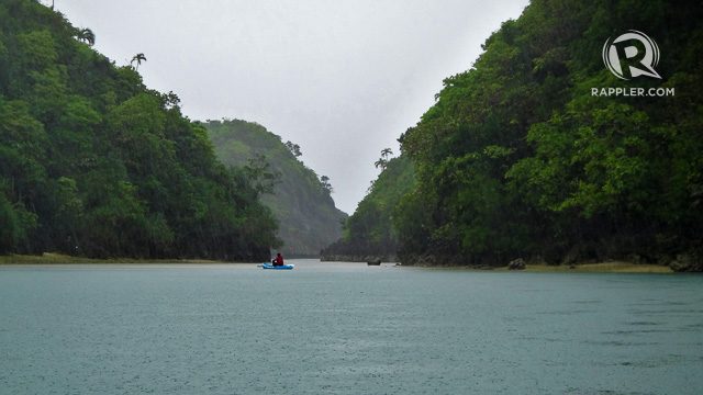 BEAUTY ANY WEATHER. Danjugan’s lagoons are beautiful any time of the year. This is First Lagoon in rainy weather 
