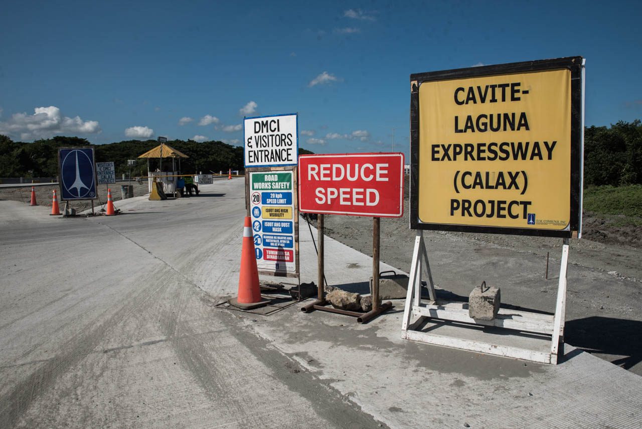 LOOK: The first segment of the Cavite-Laguna Expressway