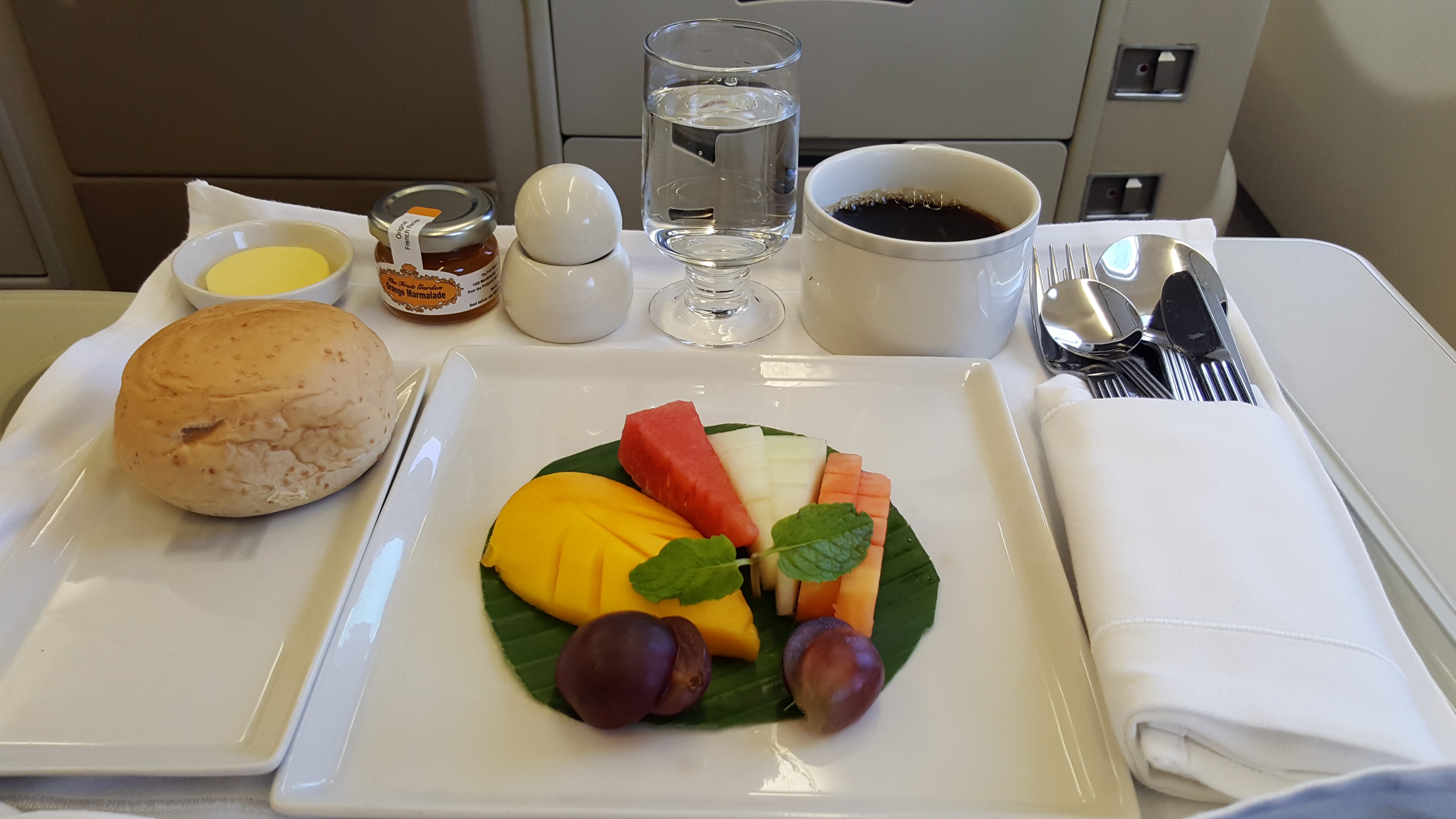FRUIT PLATTER. This is the way to enjoy first class 