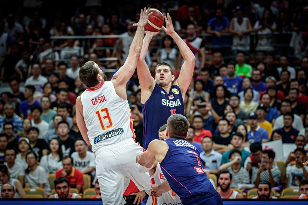 Jokic ejected as Spain stuns Serbia at FIBA World Cup