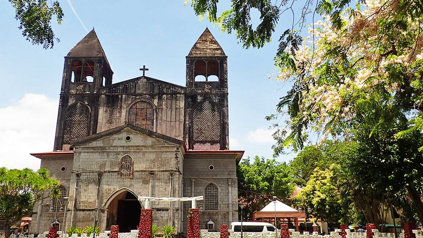 DAPITAN CHURCH. St. James Church at the perimeter of the town plaza. Rizal went to Mass here regularly.  