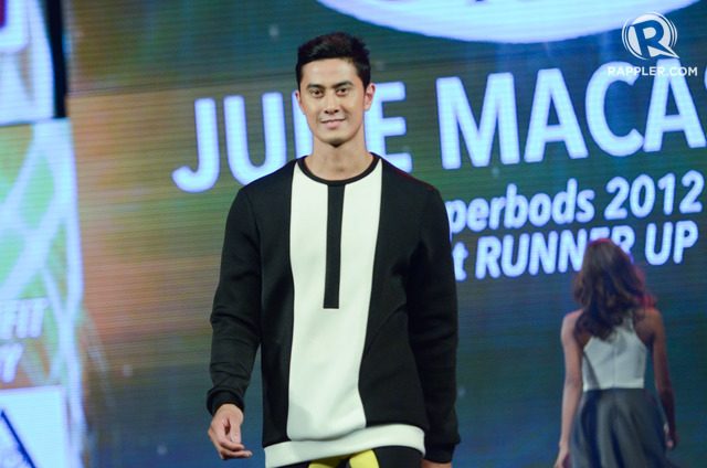 MR MANHUNT INTERNATIONAL 2012. June Macasaet during the Century Tuna Superbods contest in 2016. File photo by Alecs Ongcal/Rappler 