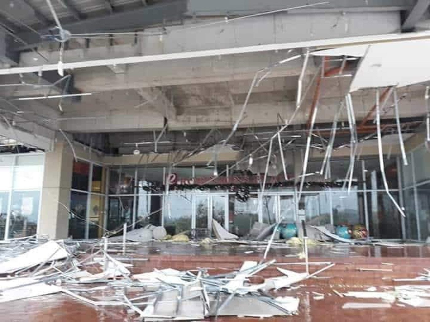 ROBINSONS MALL IN ROXAS CITY, CAPIZ. Photo from Philippine Emergency Alerts 