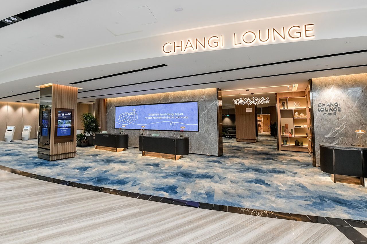 CHANGI LOUNGE. Travelers can relax at the 150-seat lounge, which also has shower facilities.  