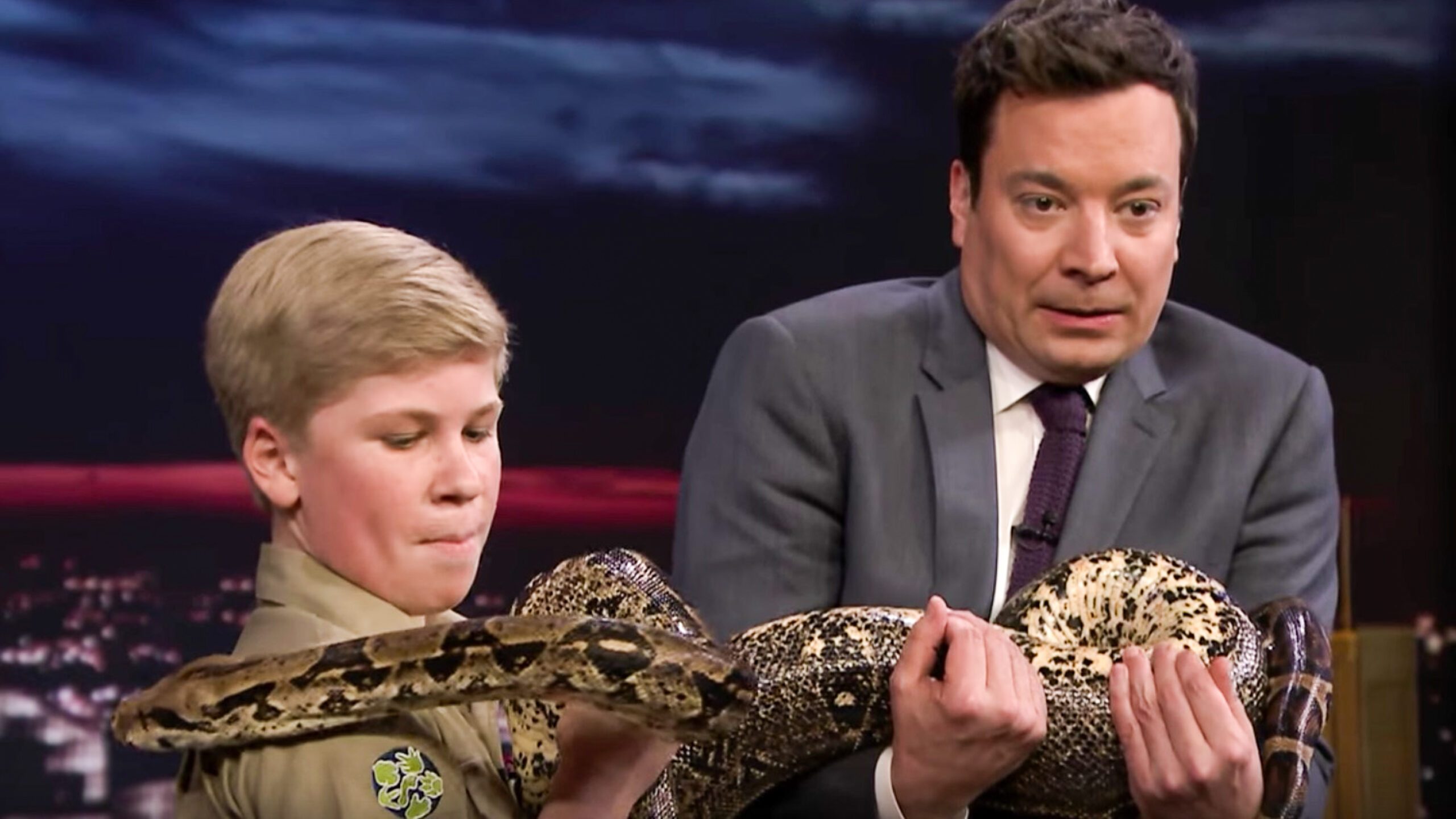 WATCH: Robert Irwin talks snakes, sloths, and more on ‘Tonight Show’