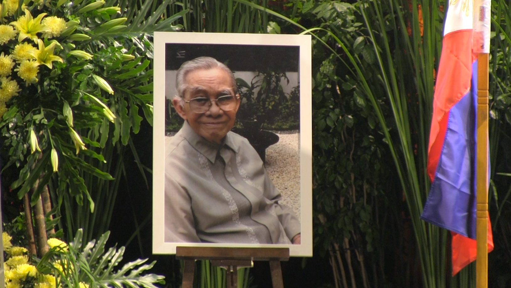 Ruling party pays tribute to LP great Jovito Salonga