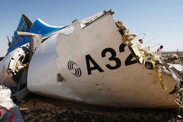 US, UK say bomb may have downed Russian jet in Egypt