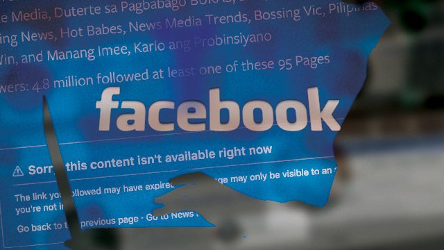 Facebook removes pro-Duterte pages for violating policies