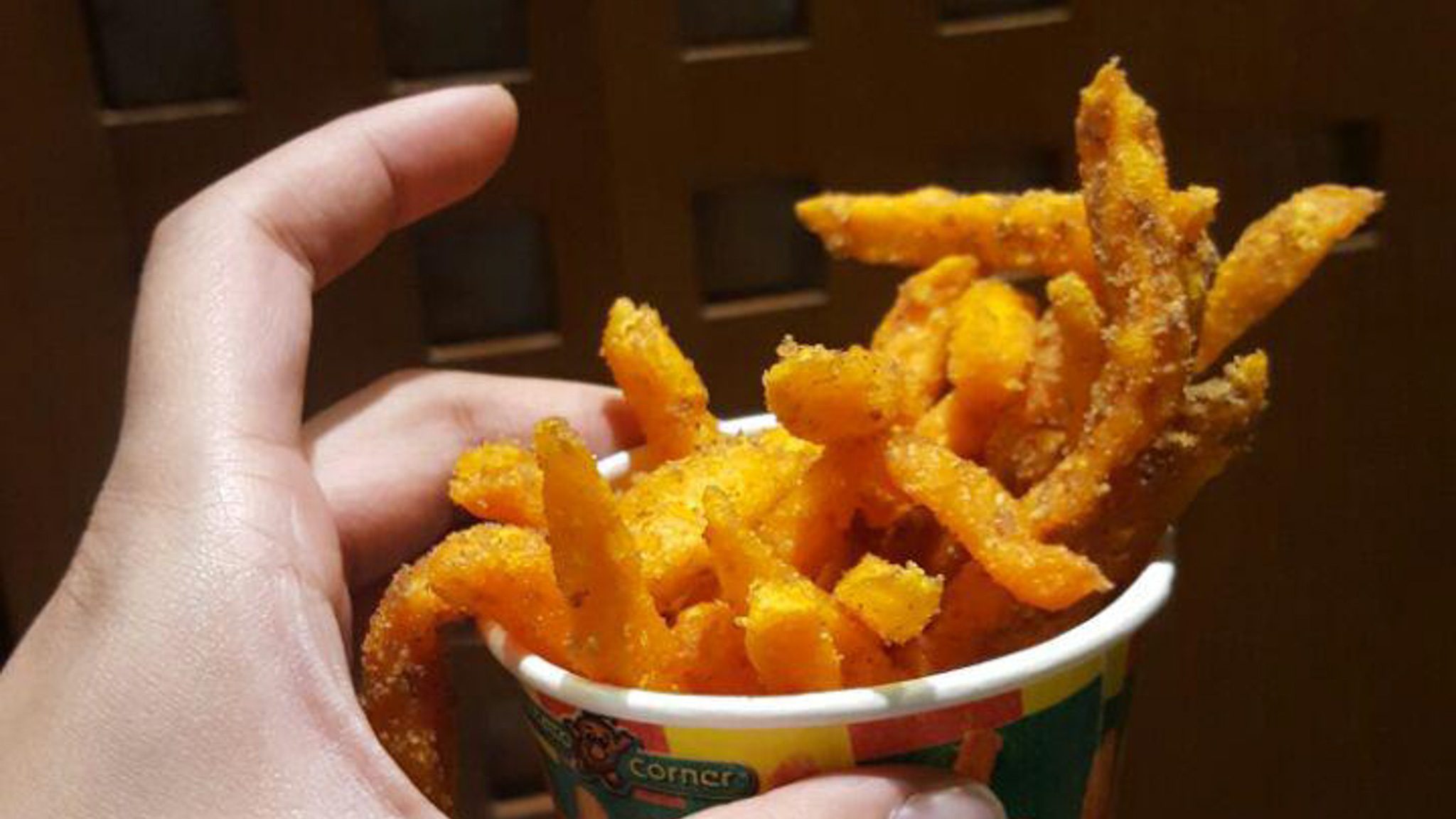 SWEET POTATO. Don't knock sweet fries before you've tried it! Photo by Amanda Lago/Rappler 