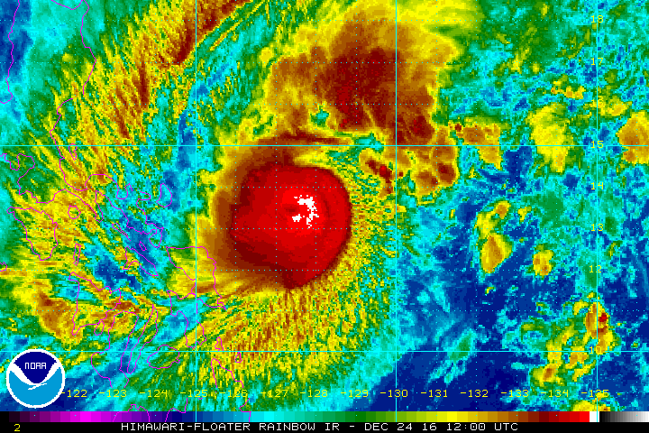 Typhoon Nina: Over 2 dozen areas under signal nos. 1, 2
