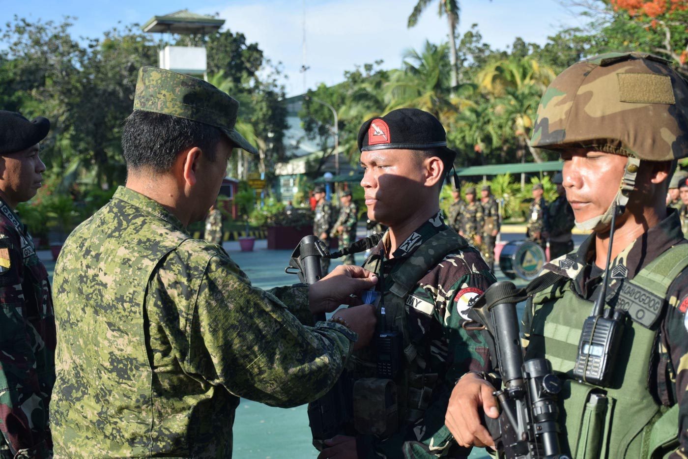 WestMinCom awards scout rangers for gallantry in Marawi City fighting