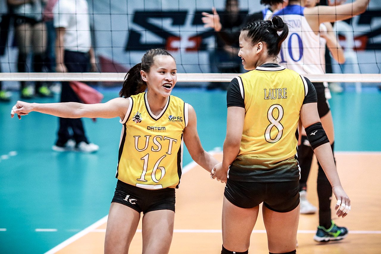 UST strikes gold as Rondina bags MVP, Laure nets Rookie of the Year