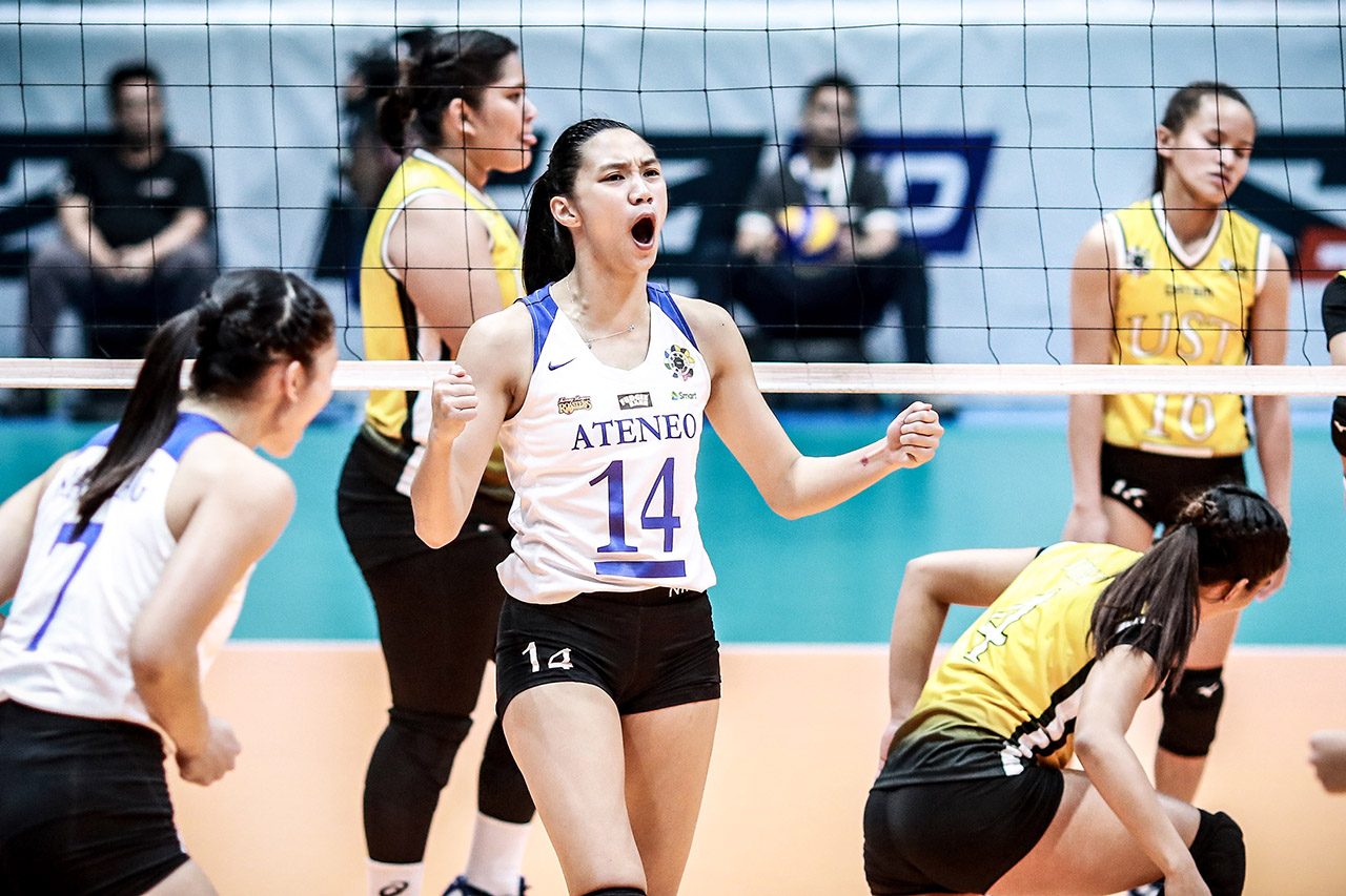 Ateneo survives UST in 5-set thriller, keeps solo lead