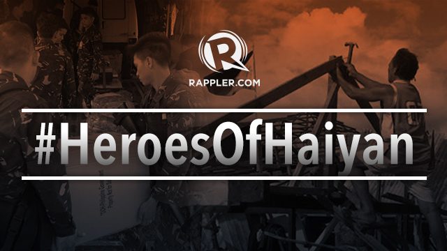 Honoring the heroes of Haiyan