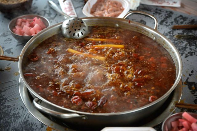 Bubbling ambitions in China’s ‘hot pot city’