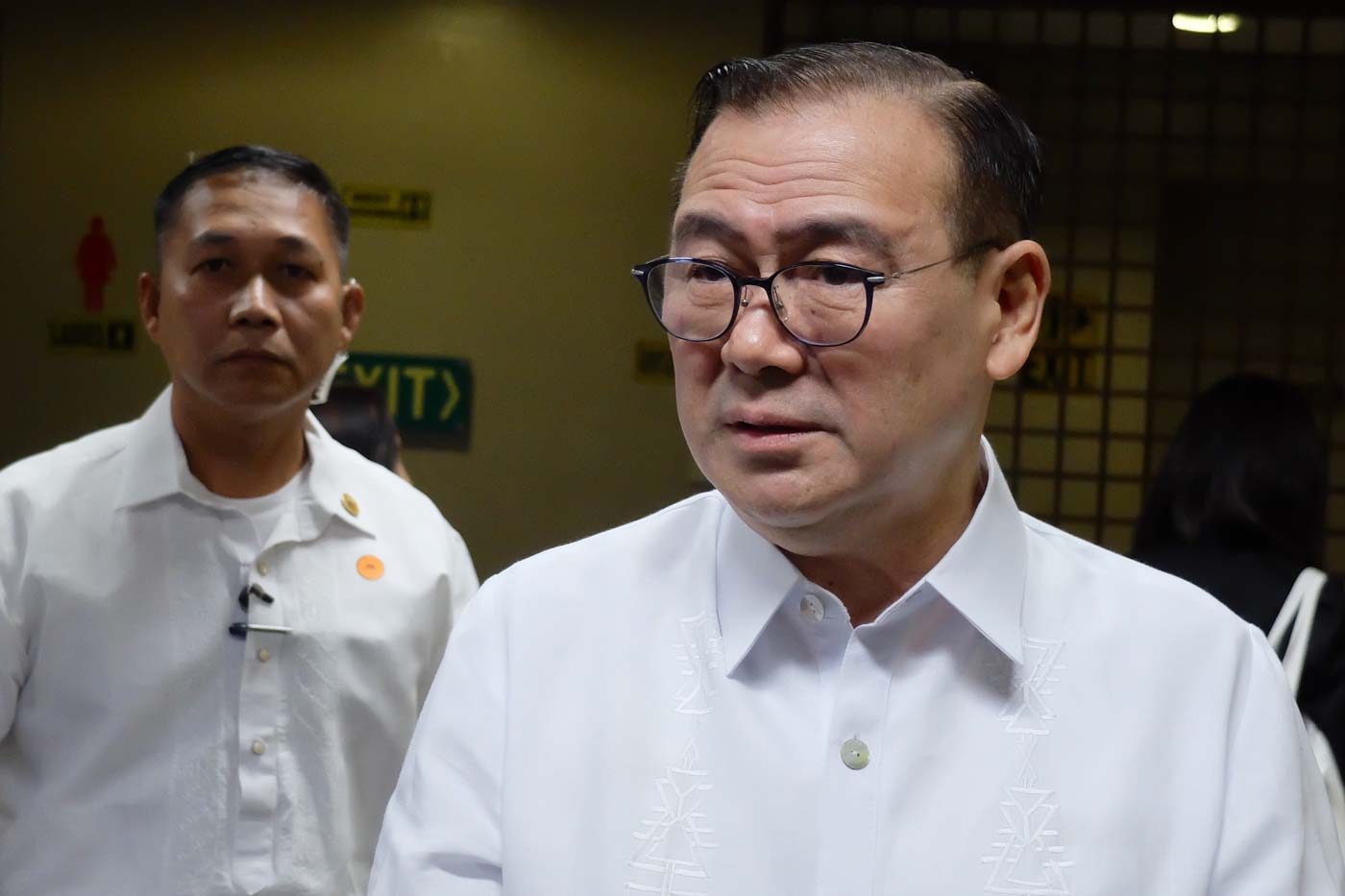 Amid calls for sobriety, Locsin says beat the Ateneo bully