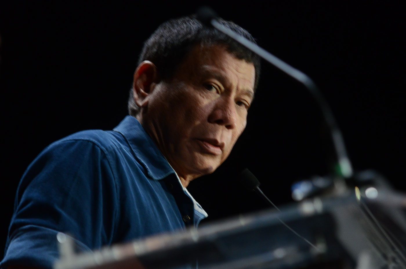 'VIGILANTE JUSTICE.' Human Rights Watch says some public officials like Davao City Mayor Rodrigo Duterte promote the perception that death squads would solve criminality. File photo by Alecs Ongcal/Rappler 