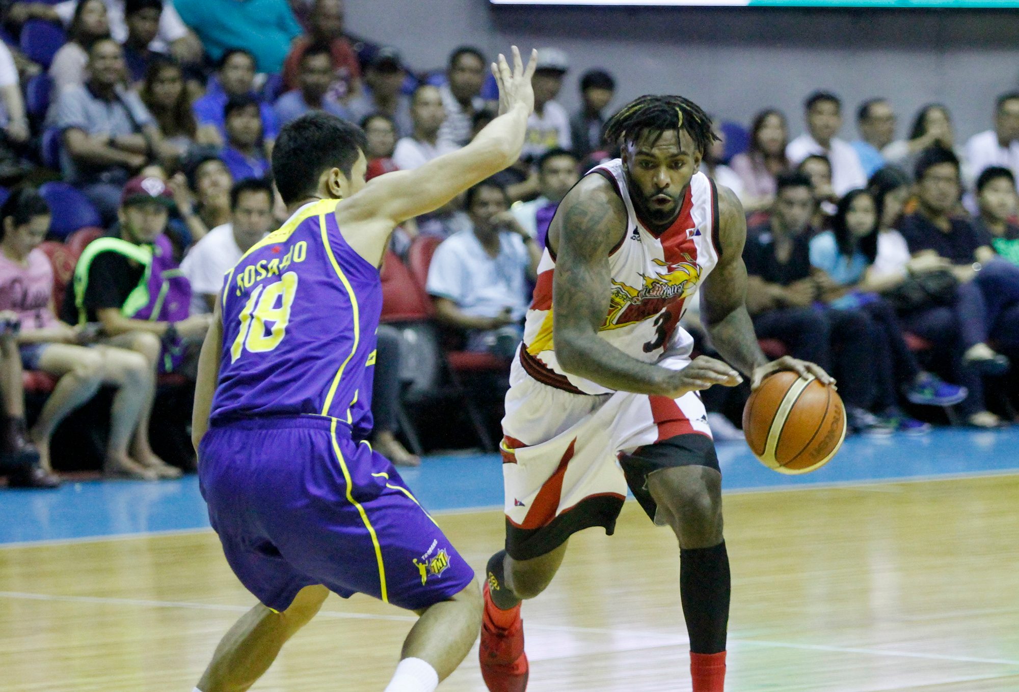 Comeback victory over TNT lands top seed for San Miguel