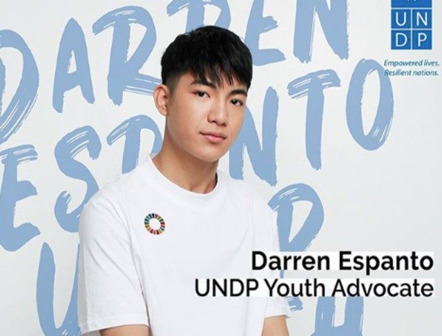 Darren Espanto is new Youth Advocate for UNDP Philippines