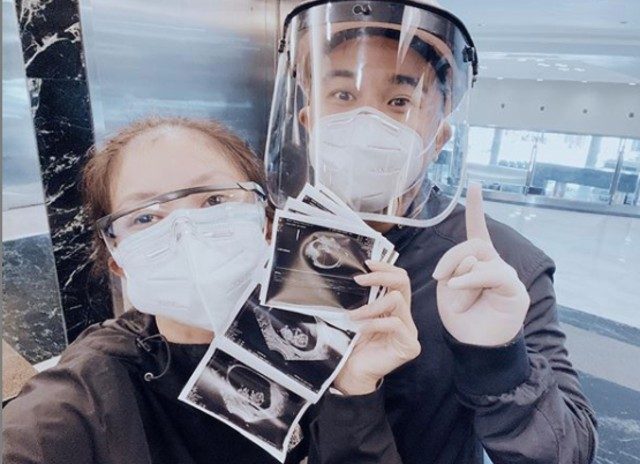 Sheena Halili is expecting her first child