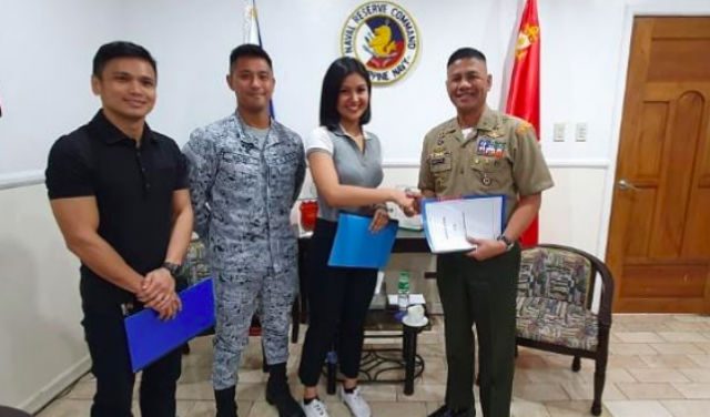 LOOK: Winwyn Marquez joins Basic Citizen’s Military training