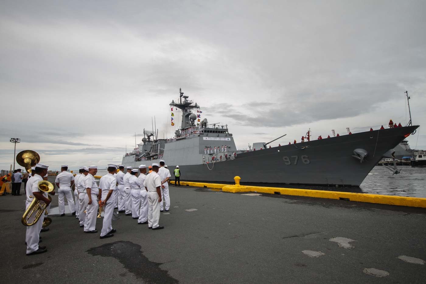 LOOK: South Korean warships on friendly visit to Manila