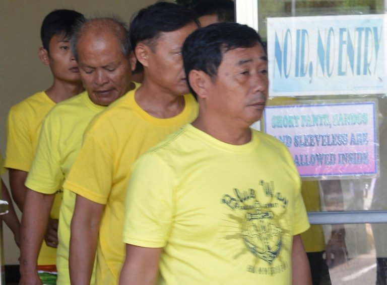 9 Chinese fishermen freed from Palawan jail