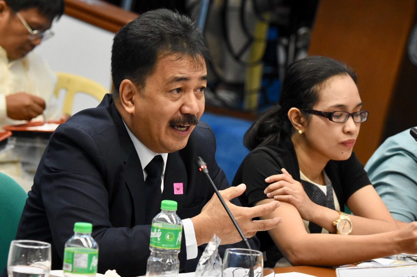 CHED CHIEF. Dr. Prospeo De Vera III, OIC of Commission of Higher Education at the senate hearing on the 2019 budget of the CHED. September 20, 2018. Photo by Angie de Silva/Rappler 