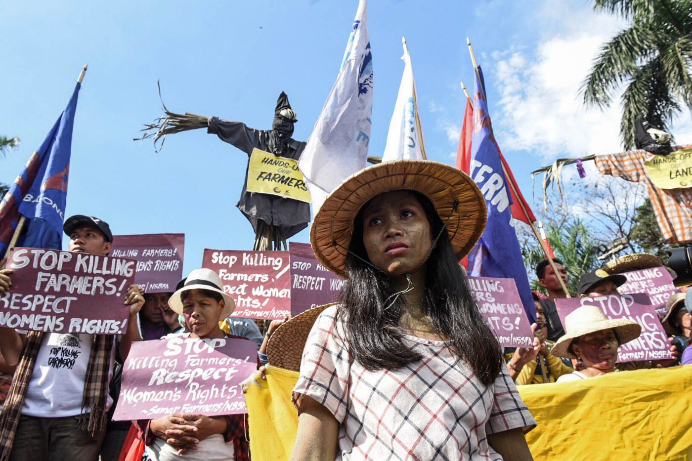 Various groups gather at Liwasang Bonifacio in Manila to commemorate International Womenâs Day. Photo by Alecs Ongcal/Rappler 