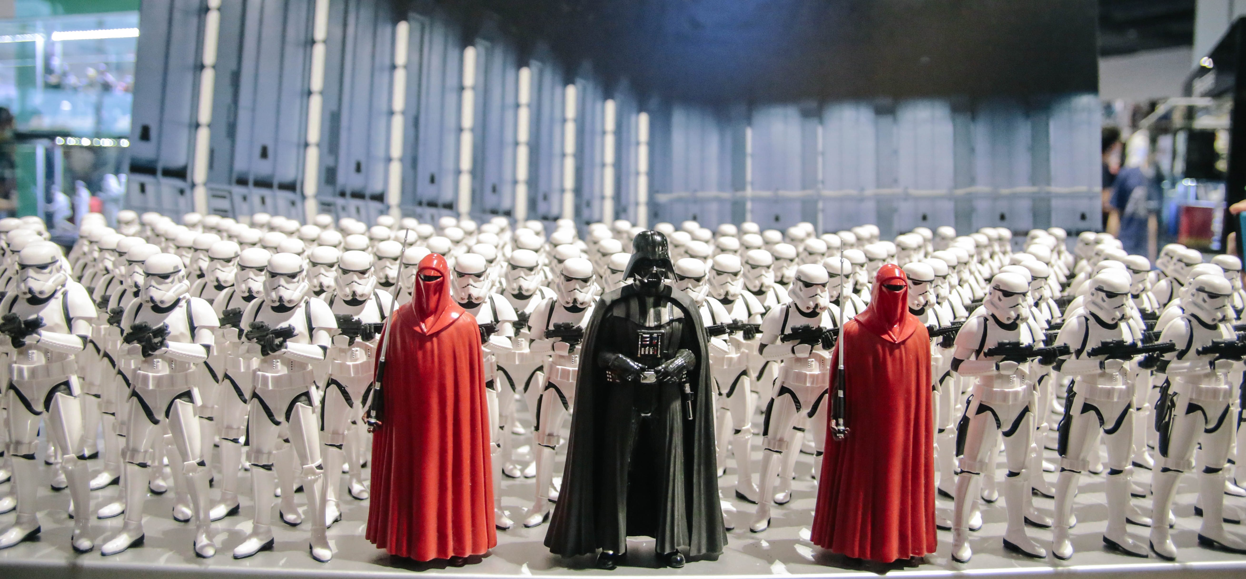 Darth Vader, Imperial Guards, and Stormtroopers. Photo by Paolo Abad/Rappler  