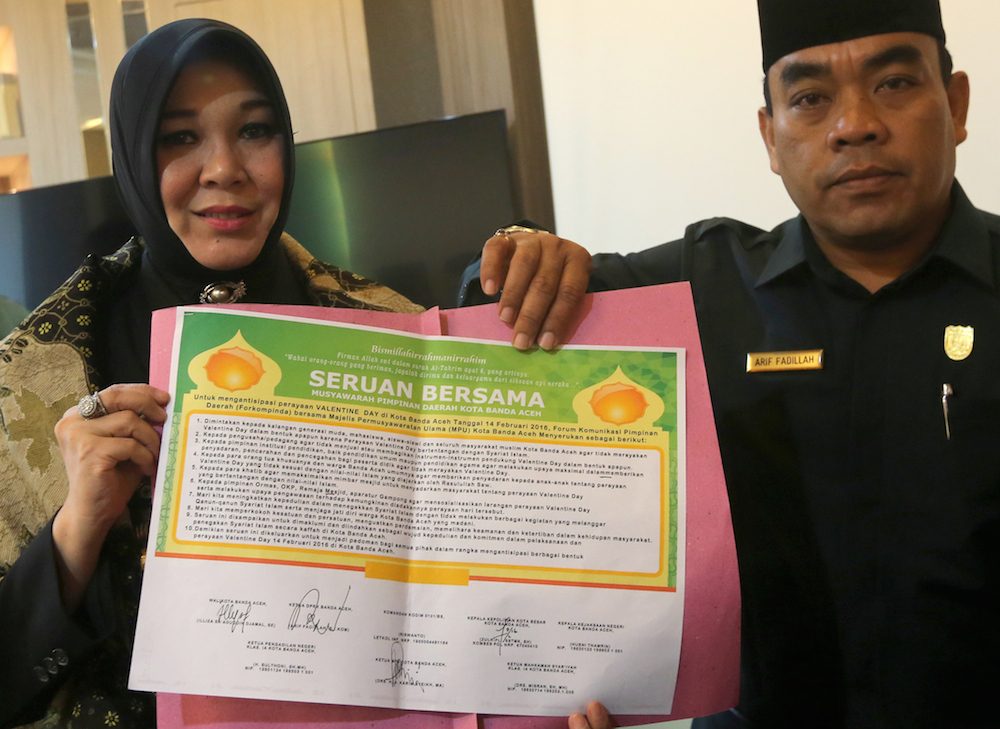 Banda Aceh haramkan perayaan Valentine’s Day