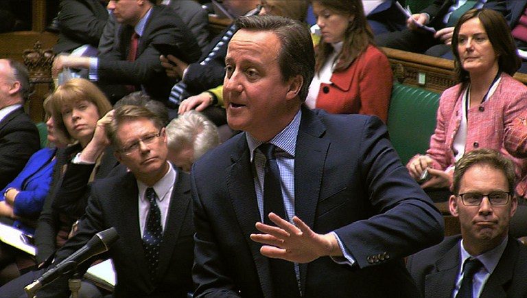 British PM warns on Brexit risks