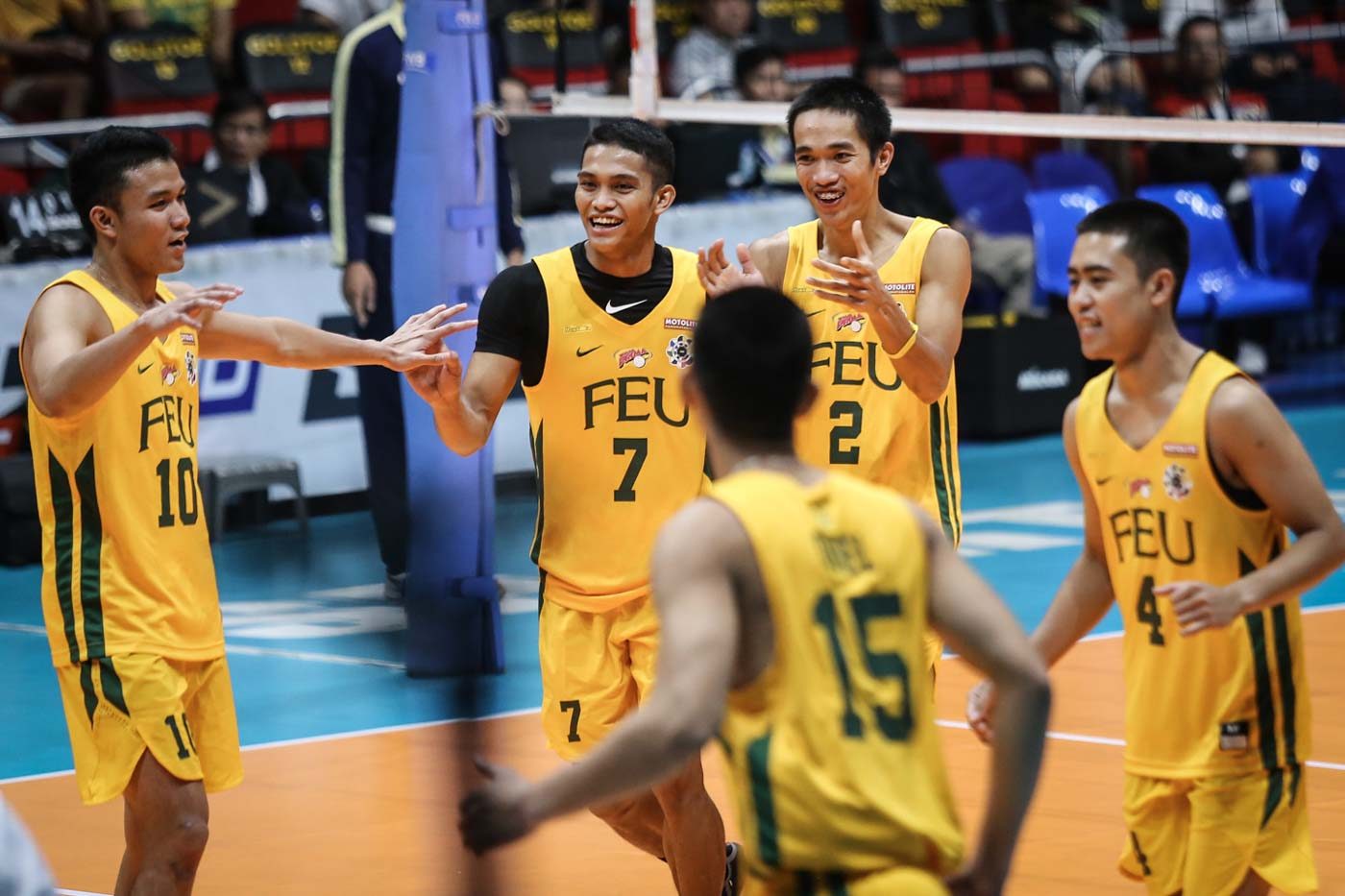 Men’s volleyball: FEU outlasts UST to stay perfect