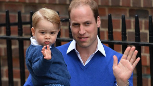 IN PHOTOS: Prince George visits baby sister in hospital