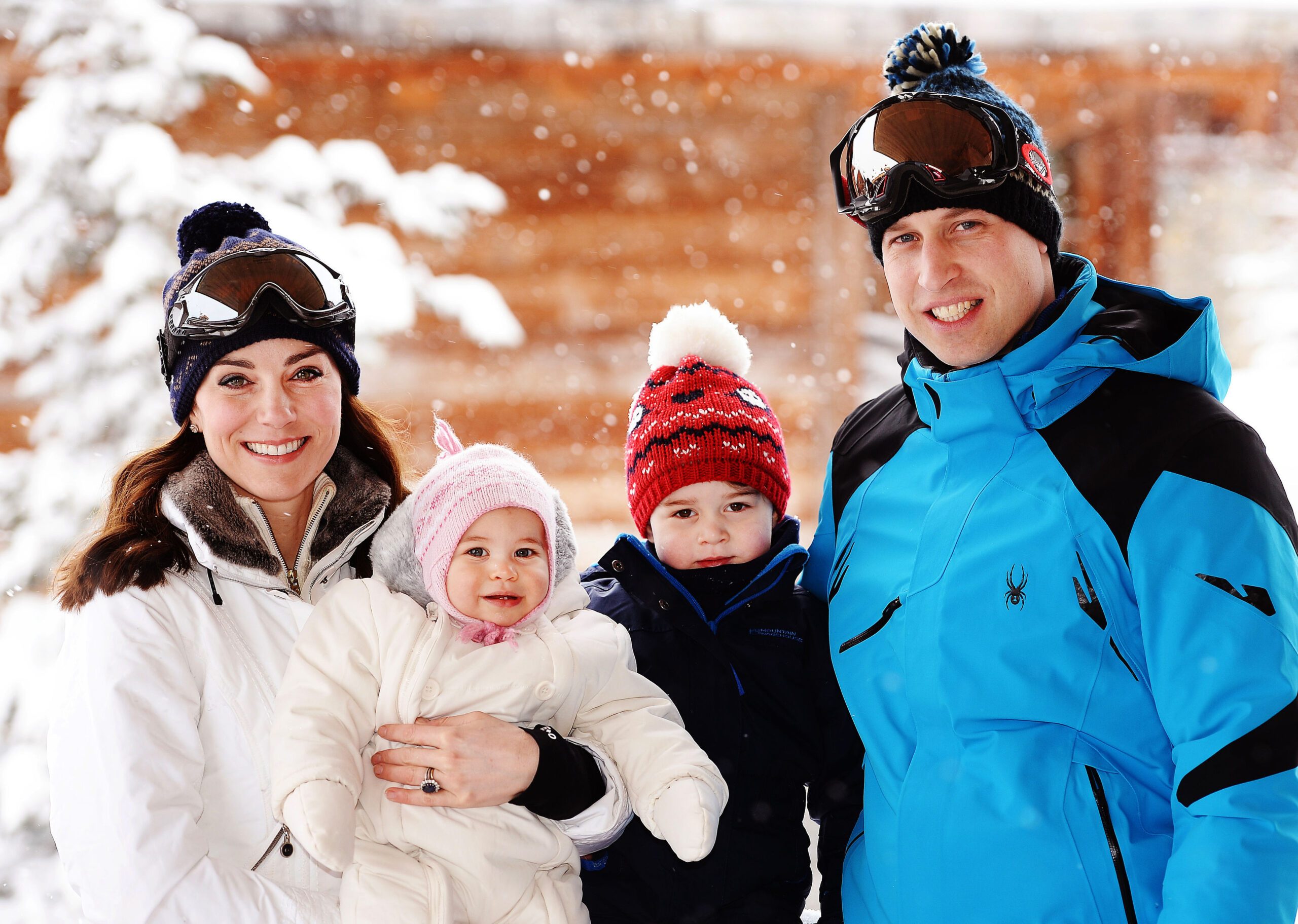 IN PHOTOS: Prince William and Kate Middleton take kids on ski holiday