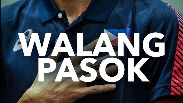 #WalangPasok: Class suspensions for SEA Games 2019